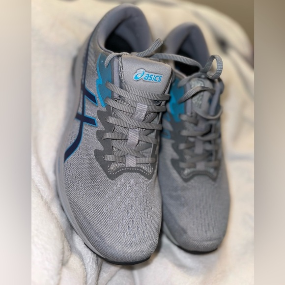 ASICS Men's GT-1000 12 Running Shoes - Piedmont Grey/Indigo Blue - Picture 16 of 16